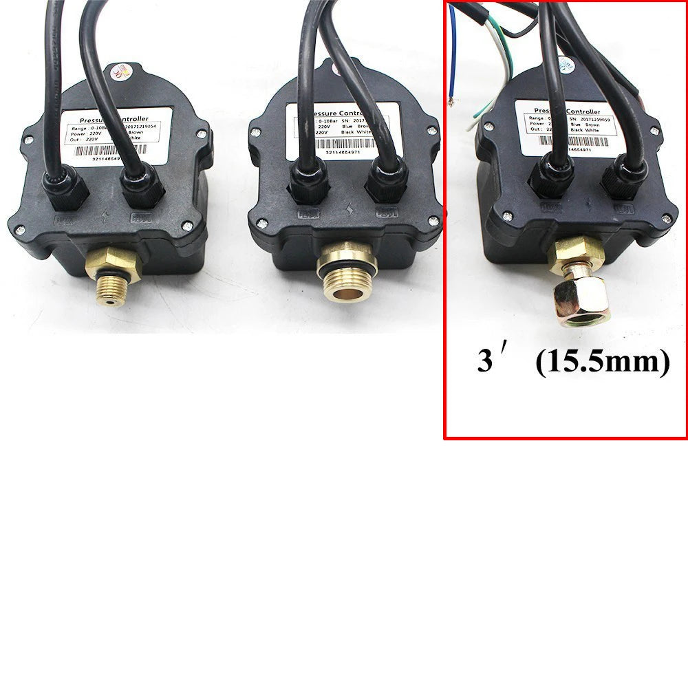 Automatic Air Pump Water Oil Compressor Pressure Switch For Water Pump Digital Display Eletronic Pressure Controller