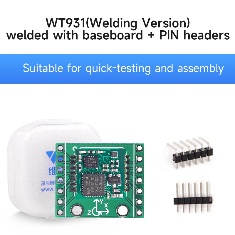 WitMotion WT901 AHRS MPU9250 9-axis Accelerometer, 3-axis Eletronic Gyroscope+Acceleration+Angle+Magnetometer, TTL Data Outout