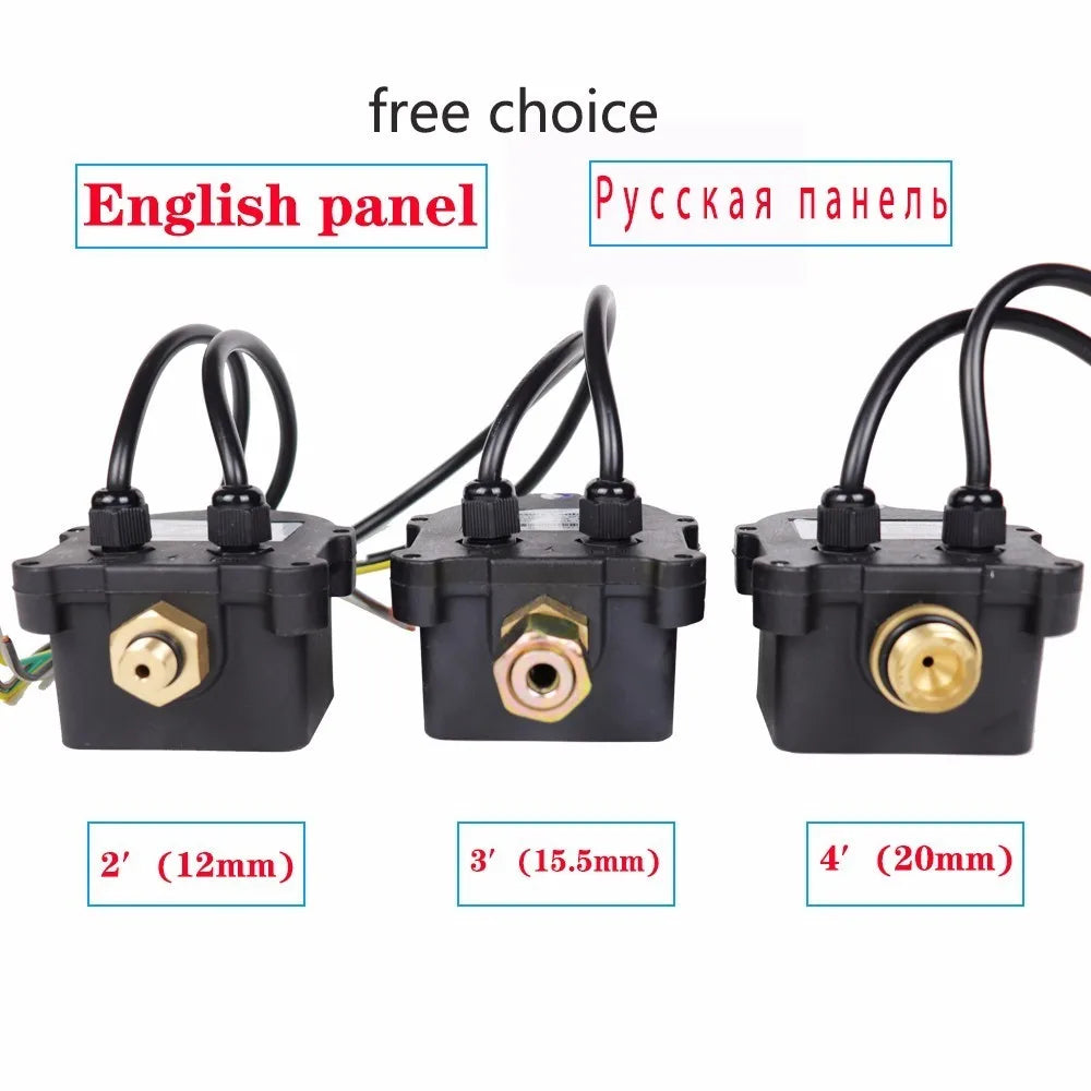 Automatic Air Pump Water Oil Compressor Pressure Switch Digital Display Eletronic Pressure Controller For Water Pump
