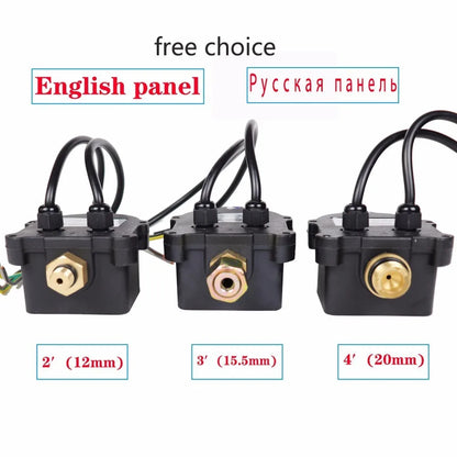 Automatic Air Pump Water Oil Compressor Pressure Switch Digital Display Eletronic Pressure Controller For Water Pump