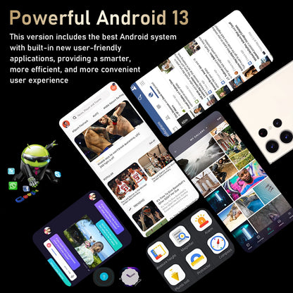 Hot Selling 5G Smartphone S24 Ultra Telephone 7.3 Inch Android Phones Unlocked 16G+1TB Cellphone Mobile Phones 4G 5G