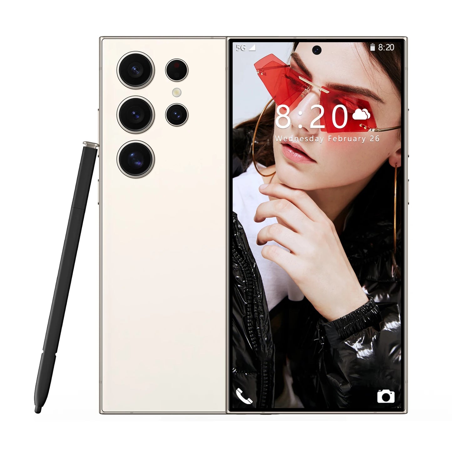 Ultra S25 3G4G5G Smartphone 108MP RearCamera 2K 7.3-Inch Android14 Full Network Display Inteligente S24 ULTRA Telephone 16GB+1TB