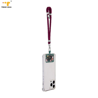 Custom Colorful Elegant Nylon Neck Loop Strap Cute Smartphone Mobile Phone Accessory for iPhone for Phone Cases