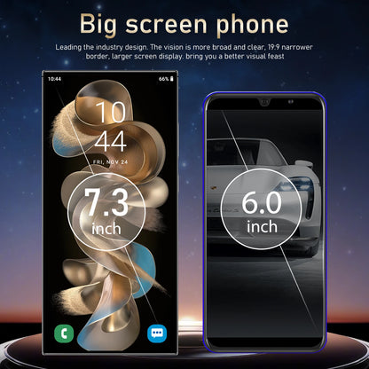 Best Sell S24 Ultra 5G Smart Phone 7.3inch 1TB Telephone Original Unlock S-Pen 4G 5G+WIFI Android S24 Mobile Phones