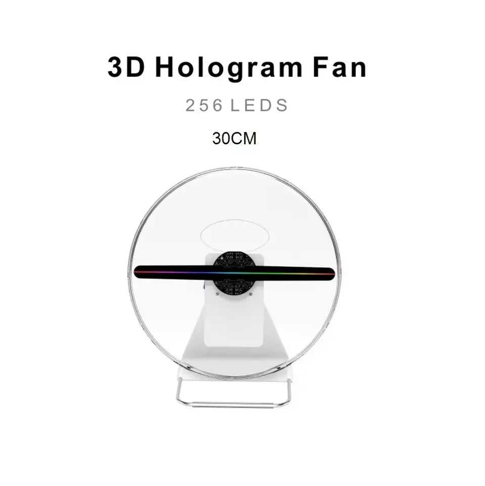 3D Hologram Display Fan Wifi App Controlled Phone Accessory Cloud Access 3D Holograms