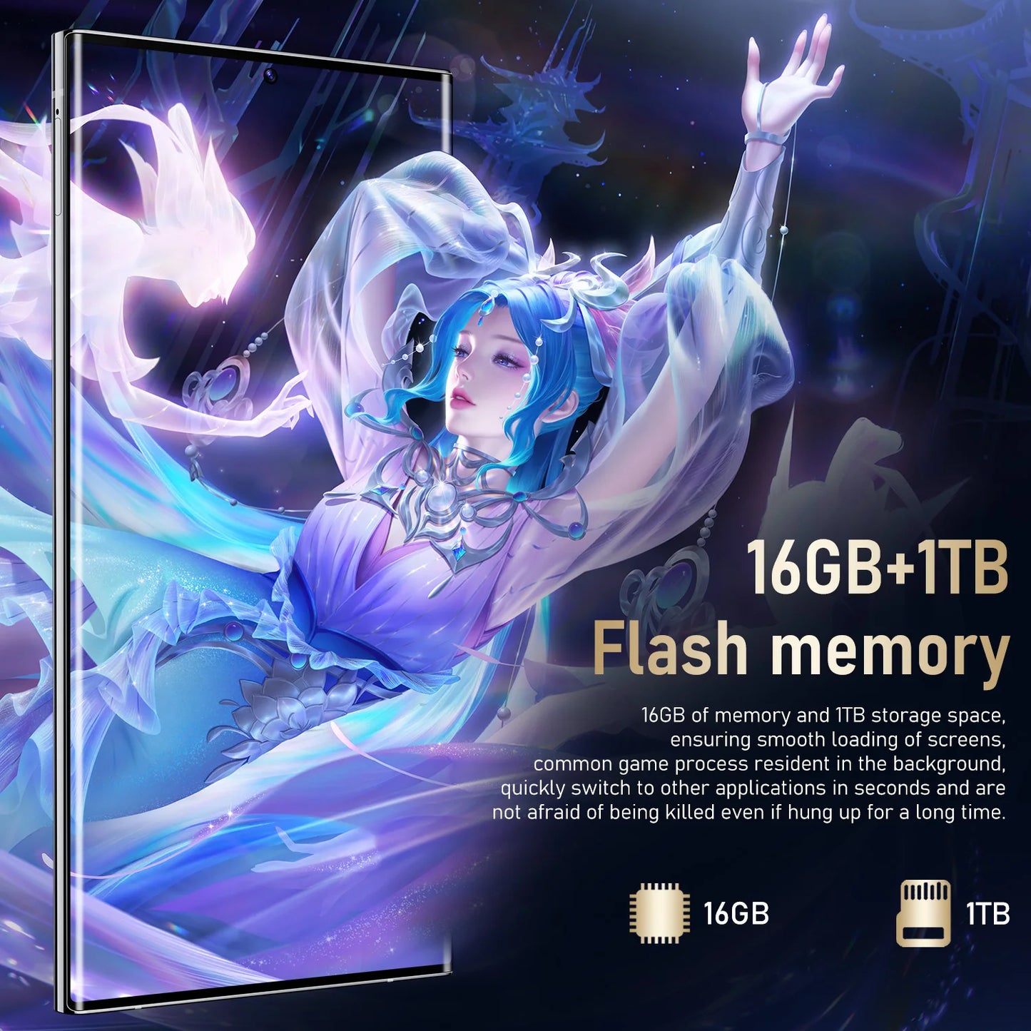 Hot Selling 5G Smartphone S24 Ultra Telephone 7.3 Inch Android Phones Unlocked 16G+1TB Cellphone Mobile Phones 4G 5G