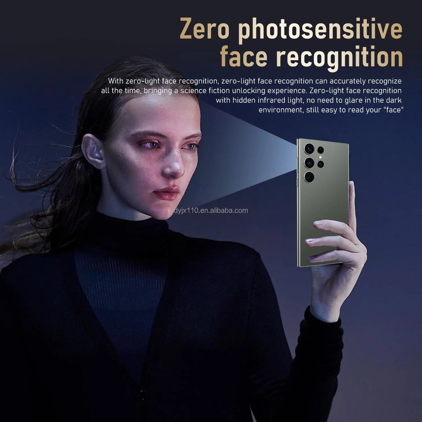 Hot Selling 5G Smartphone S24 Ultra Telephone 7.3 Inch Android Phones Unlocked 16G+1TB Cellphone Mobile Phones 4G 5G