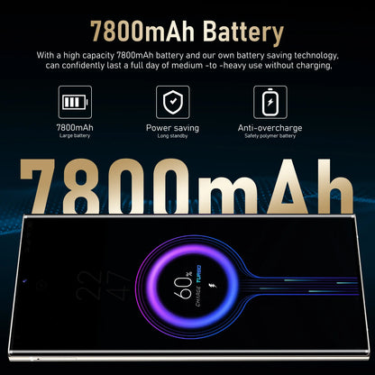 Hot Selling 5G Smartphone S24 Ultra Telephone 7.3 Inch Android Phones Unlocked 16G+1TB Cellphone Mobile Phones 4G 5G