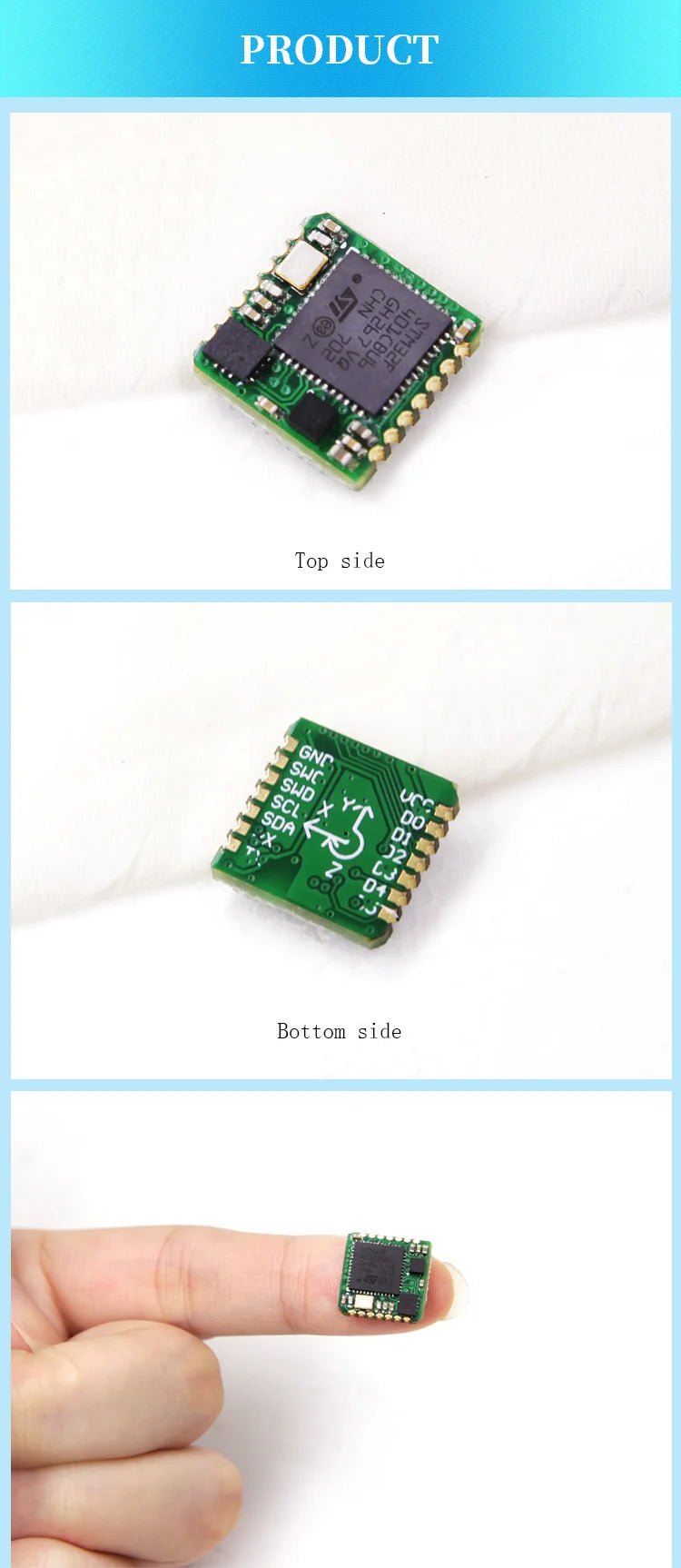 WitMotion WT931  (XYZ, return rate 500H) AHRS MPU9250 9-axis Accelerometer,+Eletronic Gyroscope+Angle+Magnetometer, for Arduinos