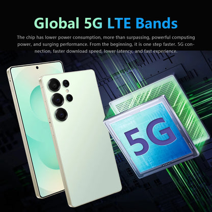 16GB+1TB S25 Ultra Smartphone 7.3inch Telephone Fast Charging Unlock S-Pen 5G WIFI Android 14 Mobile Phone