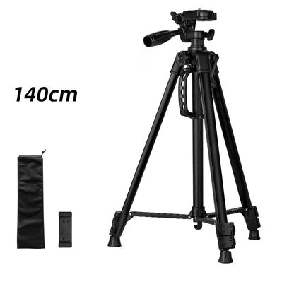 140cm Iron Tube Popular Mobile Phone Tripod Tripod Phone Accessory, Suitable For SLR Camera