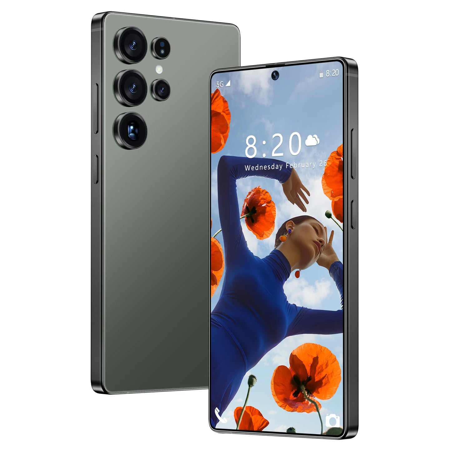 Ultra S25 3G4G5G Smartphone 108MP RearCamera 2K 7.3-Inch Android14 Full Network Display Inteligente S24 ULTRA Telephone 16GB+1TB