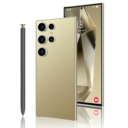Ultra S25 3G4G5G Smartphone 108MP RearCamera 2K 7.3-Inch Android14 Full Network Display Inteligente S24 ULTRA Telephone 16GB+1TB
