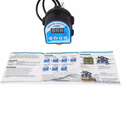 Automatic Air Pump Water Oil Compressor Pressure Switch Digital Display Eletronic Pressure Controller For Water Pump