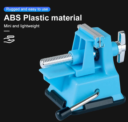 Mini Vise Table Bench ABS Vacuum Base Vise 40mm Adjustable Clamping Eletronic Repair Soldering Fix Tool Frame Hand Tools