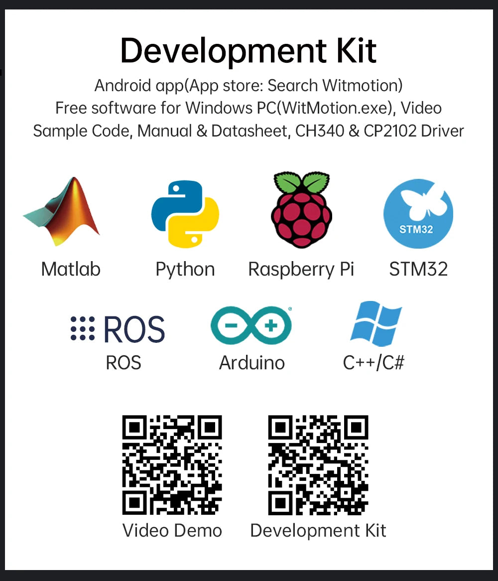WitMotion WT901 AHRS MPU9250 9-axis Accelerometer, 3-axis Eletronic Gyroscope+Acceleration+Angle+Magnetometer, TTL Data Outout