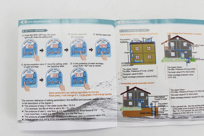 Automatic Air Pump Water Oil Compressor Pressure Switch For Water Pump Digital Display Eletronic Pressure Controller