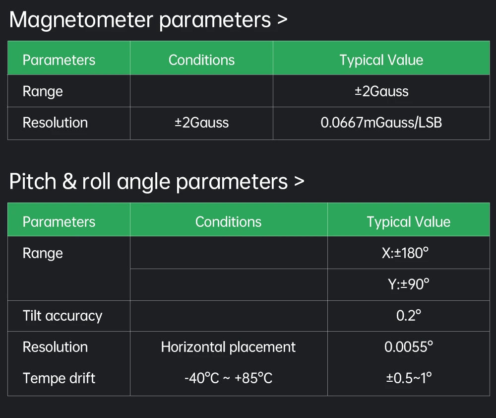 WitMotion WT901 AHRS MPU9250 9-axis Accelerometer, 3-axis Eletronic Gyroscope+Acceleration+Angle+Magnetometer, TTL Data Outout