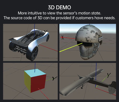 WitMotion WT901 AHRS MPU9250 9-axis Accelerometer, 3-axis Eletronic Gyroscope+Acceleration+Angle+Magnetometer, TTL Data Outout