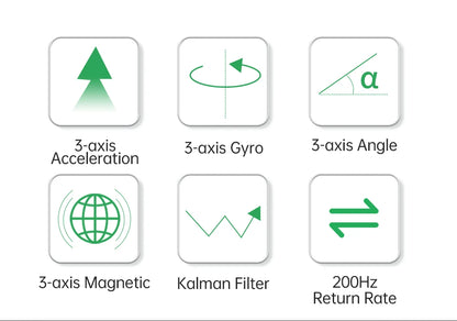 WitMotion WT901 AHRS MPU9250 9-axis Accelerometer, 3-axis Eletronic Gyroscope+Acceleration+Angle+Magnetometer, TTL Data Outout