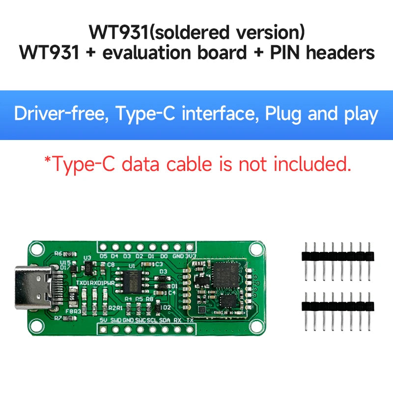 WitMotion WT931  (XYZ, return rate 500H) AHRS MPU9250 9-axis Accelerometer,+Eletronic Gyroscope+Angle+Magnetometer, for Arduinos