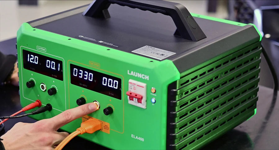 2025 LAUNCH ELA 400 Intelligent Digital Power Supply High and Low Voltage Dual Mode Self-Test and Protection Universal