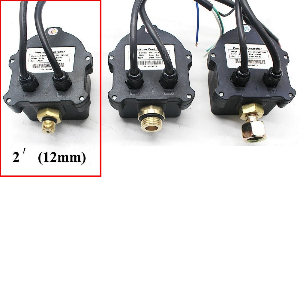 Automatic Air Pump Water Oil Compressor Pressure Switch For Water Pump Digital Display Eletronic Pressure Controller