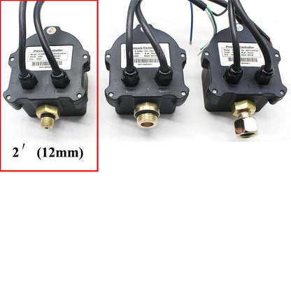 Automatic Air Pump Water Oil Compressor Pressure Switch For Water Pump Digital Display Eletronic Pressure Controller