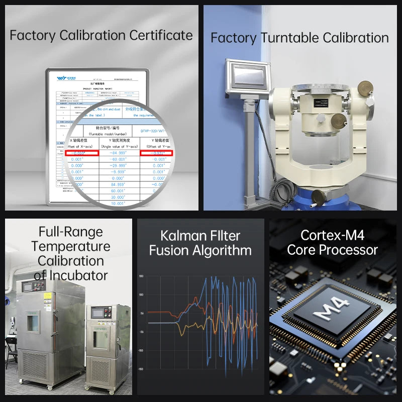 WitMotion WT901 AHRS MPU9250 9-axis Accelerometer, 3-axis Eletronic Gyroscope+Acceleration+Angle+Magnetometer, TTL Data Outout