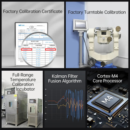 WitMotion WT901 AHRS MPU9250 9-axis Accelerometer, 3-axis Eletronic Gyroscope+Acceleration+Angle+Magnetometer, TTL Data Outout